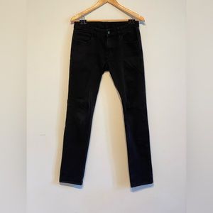 Black slim stretchy pants